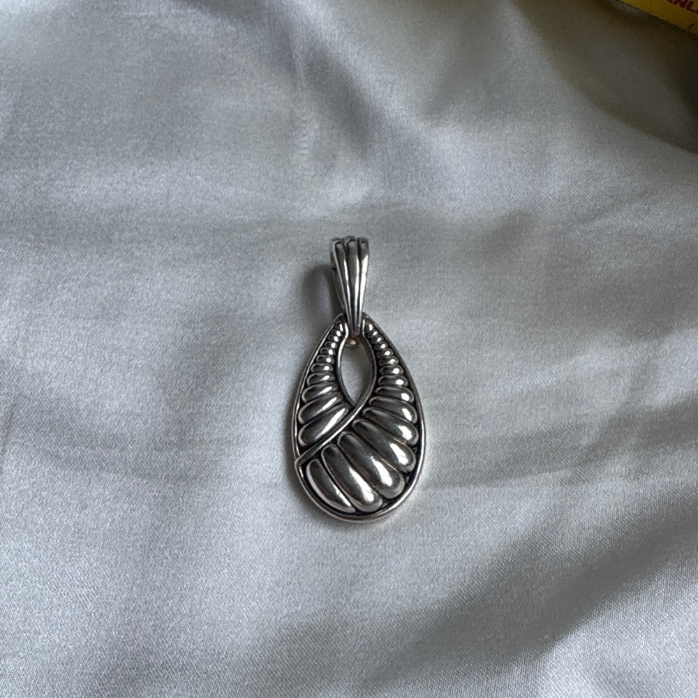 Lagos Chi Style  Silver Pendant Enhancer